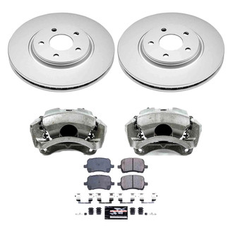 PowerStop® - Z23 Evolution Sport Plain Front Brake Kit with Calipers