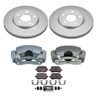 PowerStop® - Z23 Evolution Sport Plain Front Brake Kit with Calipers
