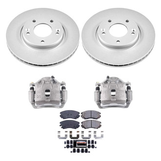 PowerStop® - Z23 Evolution Sport Plain Front Brake Kit with Calipers