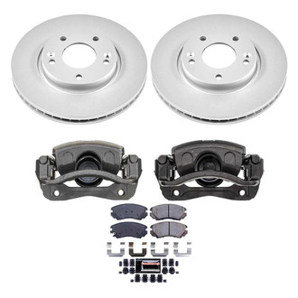 PowerStop® - Z23 Evolution Sport Plain Front Brake Kit with Calipers