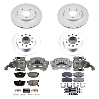 PowerStop® - Z23 Evolution Sport Plain Front and Rear Brake Kit with Calipers