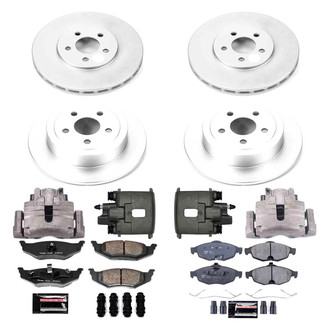 PowerStop® - Z23 Evolution Sport Plain Brake Kit with Calipers