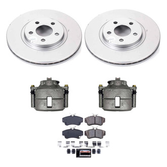 PowerStop® - Z23 Evolution Sport Plain Front Brake Kit with Calipers