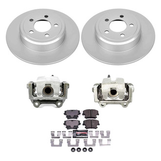 PowerStop® - Z23 Evolution Sport Plain Rear Brake Kit with Calipers