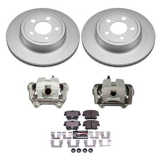 PowerStop® - Z23 Evolution Sport Plain Rear Brake Kit with Calipers