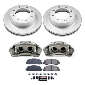 PowerStop® - Z23 Evolution Sport Plain Front Brake Kit with Calipers