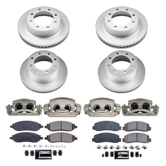 PowerStop® - Z23 Evolution Sport Plain Front and Rear Brake Kit with Calipers