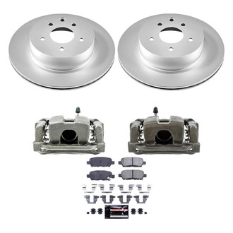 PowerStop® - Z23 Evolution Sport Plain Rear Brake Kit with Calipers