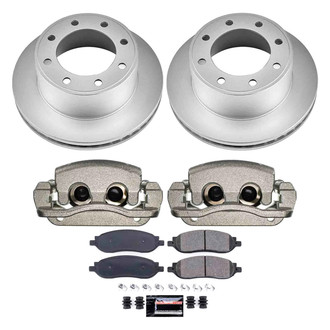 PowerStop® - Z23 Evolution Sport Plain Rear Brake Kit with Calipers