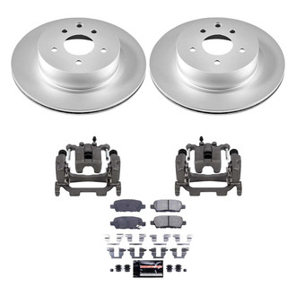 PowerStop® - Z23 Evolution Sport Plain Rear Brake Kit with Calipers