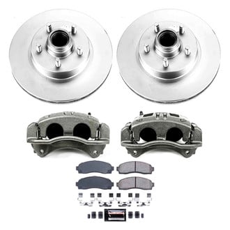 PowerStop® - Z23 Evolution Sport Plain Front Brake Kit with Calipers