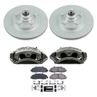 PowerStop® - Z23 Evolution Sport Plain Front Brake Kit with Calipers