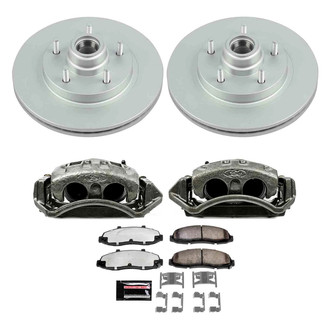 PowerStop® - Z36 Extreme Plain Front Brake Kit with Calipers