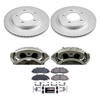 PowerStop® - Z23 Evolution Sport Plain Front Brake Kit with Calipers