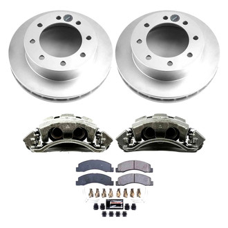PowerStop® - Z23 Evolution Sport Plain Front Brake Kit with Calipers
