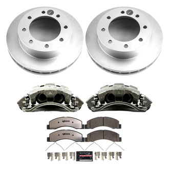PowerStop® - Z36 Extreme Plain Front Brake Kit with Calipers