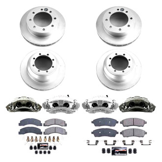 PowerStop® - Z23 Evolution Sport Plain Front and Rear Brake Kit with Calipers