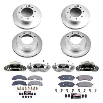 PowerStop® - Z23 Evolution Sport Plain Front and Rear Brake Kit with Calipers