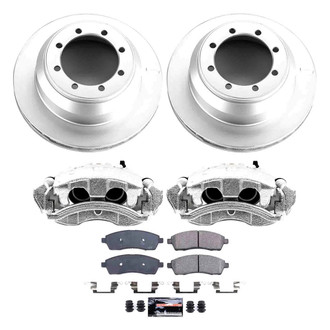 PowerStop® - Z23 Evolution Sport Plain Rear Brake Kit with Calipers