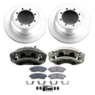 PowerStop® - Z23 Evolution Sport Plain Rear Brake Kit with Calipers