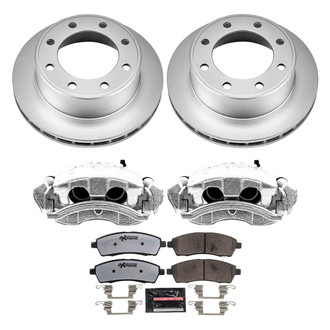 PowerStop® - Z36 Extreme Plain Rear Brake Kit with Calipers
