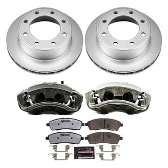 PowerStop® - Z36 Extreme Plain Rear Brake Kit with Calipers