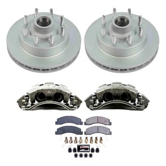 PowerStop® - Z23 Evolution Sport Plain Front Brake Kit with Calipers