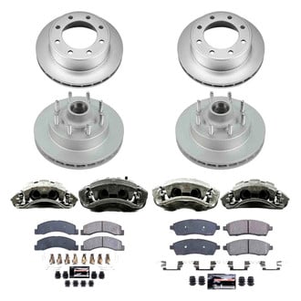PowerStop® - Z23 Evolution Sport Plain Front and Rear Brake Kit with Calipers