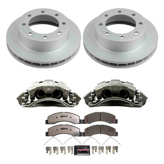 PowerStop® - Z36 Extreme Plain Front Brake Kit with Calipers