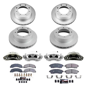 PowerStop® - Z23 Evolution Sport Plain Front and Rear Brake Kit with Calipers