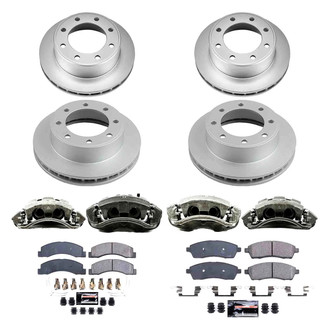 PowerStop® - Z23 Evolution Sport Plain Front and Rear Brake Kit with Calipers