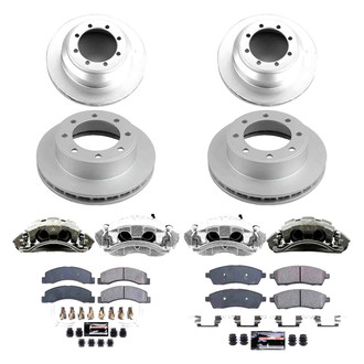 PowerStop® - Z23 Evolution Sport Plain Front and Rear Brake Kit with Calipers