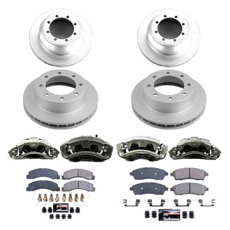 PowerStop® - Z23 Evolution Sport Plain Front and Rear Brake Kit with Calipers