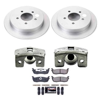 PowerStop® - Z23 Evolution Sport Plain Rear Brake Kit with Calipers