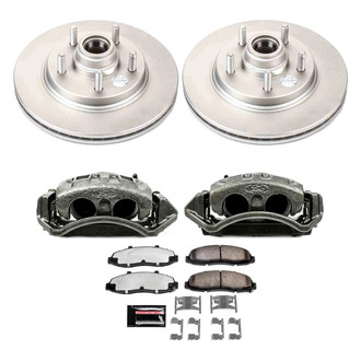 PowerStop® - Z36 Extreme Plain Front Brake Kit with Calipers