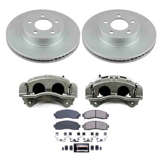 PowerStop® - Z23 Evolution Sport Plain Front Brake Kit with Calipers