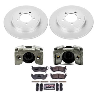 PowerStop® - Z23 Evolution Sport Plain Rear Brake Kit with Calipers