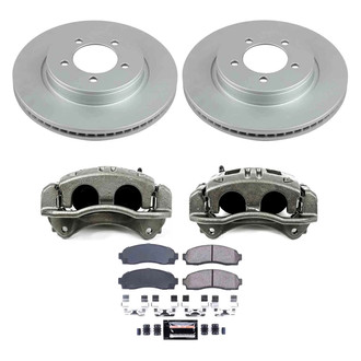 PowerStop® - Z23 Evolution Sport Plain Front Brake Kit with Calipers