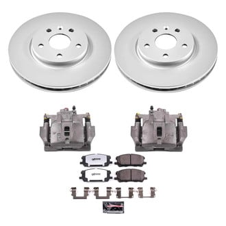 PowerStop® - Z36 Extreme Plain Front Brake Kit with Calipers