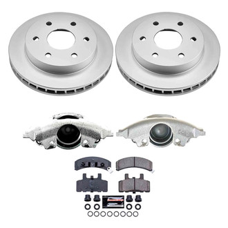 PowerStop® - Z23 Evolution Sport Plain Front Brake Kit with Calipers