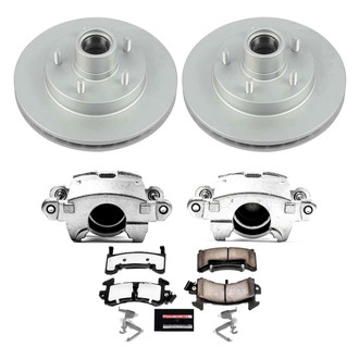 PowerStop® - Z36 Extreme Plain Front Brake Kit with Calipers