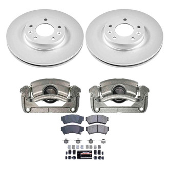 PowerStop® - Z23 Evolution Sport Plain Front Brake Kit with Calipers