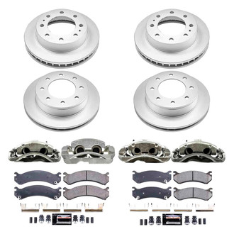 PowerStop® - Z23 Evolution Sport Plain Front and Rear Brake Kit with Calipers