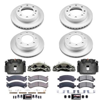 PowerStop® - Z23 Evolution Sport Plain Front and Rear Brake Kit with Calipers