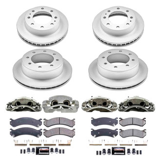 PowerStop® - Z23 Evolution Sport Plain Front and Rear Brake Kit with Calipers