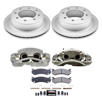 PowerStop® - Z23 Evolution Sport Plain Rear Brake Kit with Calipers