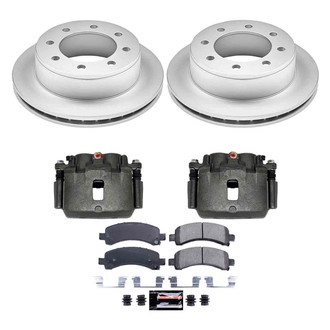 PowerStop® - Z23 Evolution Sport Plain Rear Brake Kit with Calipers