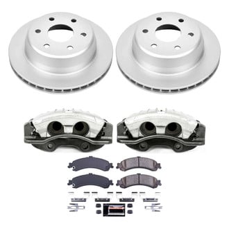 PowerStop® - Z23 Evolution Sport Plain Rear Brake Kit with Calipers