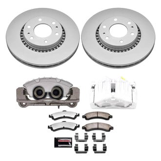 PowerStop® - Z36 Extreme Plain Front Brake Kit with Calipers