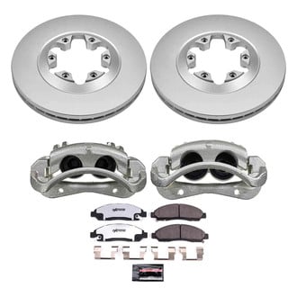 PowerStop® - Z36 Extreme Plain Front Brake Kit with Calipers